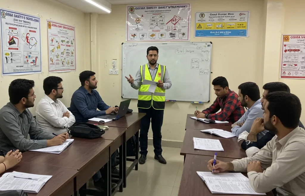OSHA Safety Course In Pakistan Peshawar OSHA Safety Course or OSH Affiliated
